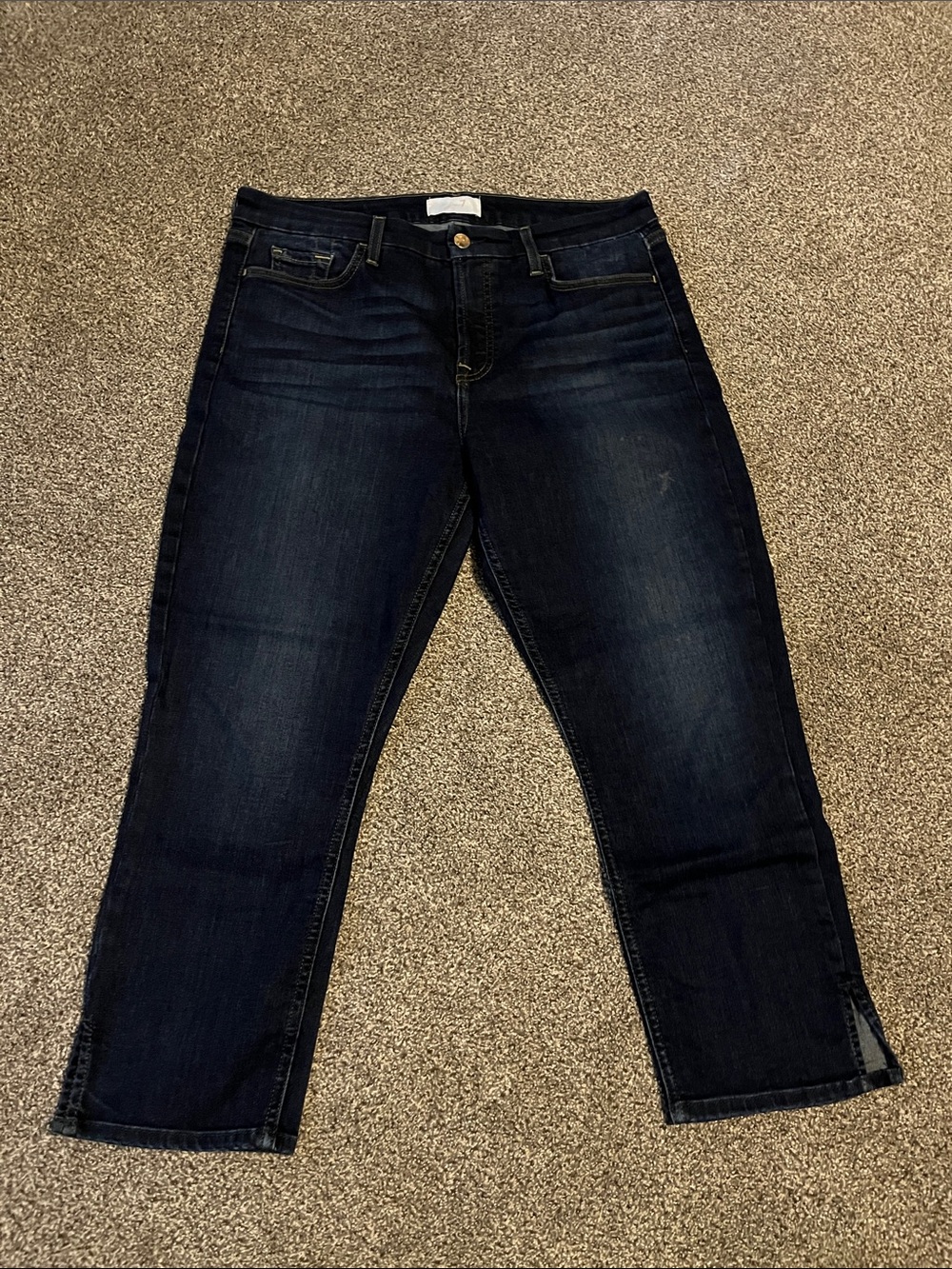 Women’s Dark Blue Straight Leg Jeans